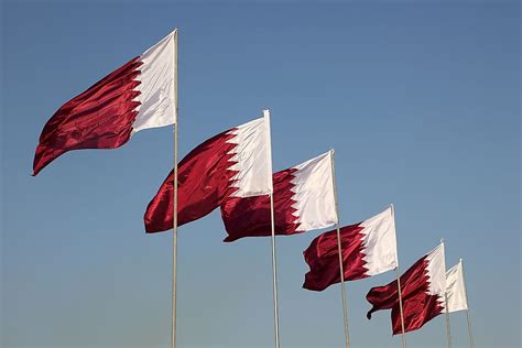 Select from premium qatar flag of the highest quality. What Do The Colors And Symbols Of The Flag Of Qatar Mean ...