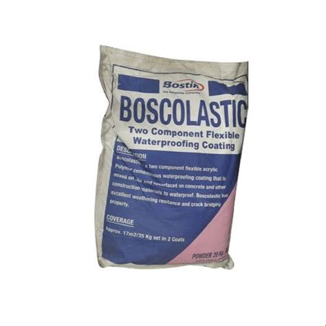 Bostik Boscolastic Waterproofing Chemicals Packaging Size 20 Kg