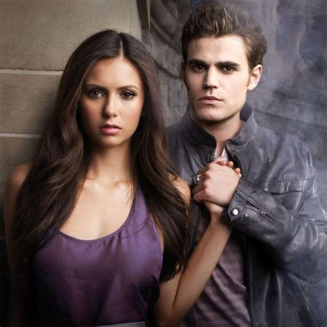 Elena Reunites With Stefan In New Bts Pic From The Vampire Diaries Set