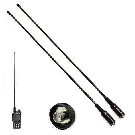 Superbat Fm Antenna 144433mhz Dual Band Auto Radio Antenna Sma Female Vhfuhf Antenna Buy