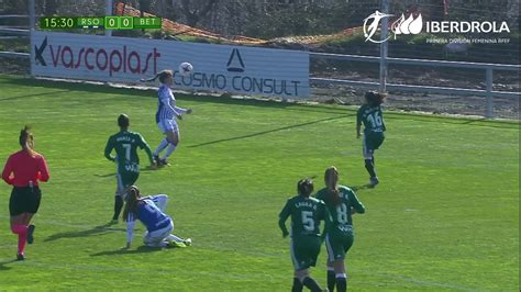 Draw or real sociedad, real betis or real sociedad. Real Sociedad 1-1 Real Betis Liga Iberdrola Fútbol ...