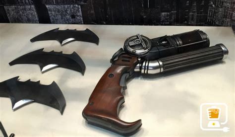 See Batmans Grenade Launchers Sticky Bombs And Other New Weapons