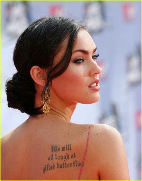 Megan Fox Tattoos All Star Tattoos
