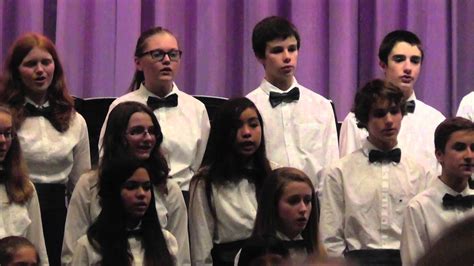 Burleigh Manor Middle School Chamber Choir Shady Grove 12182013