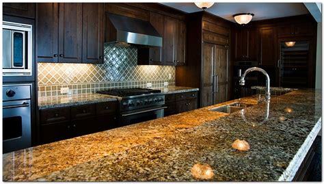 These chemicals can cause damage and create a cloudy look on the surface. 50+ Best Laminate Countertop Makeover Ideas - The Urban Interior | Granite countertops kitchen ...