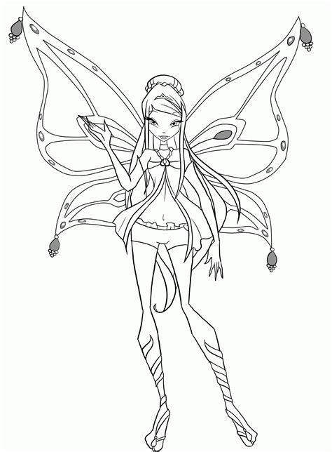 Winks Printable Coloring Pages  Coloring Home