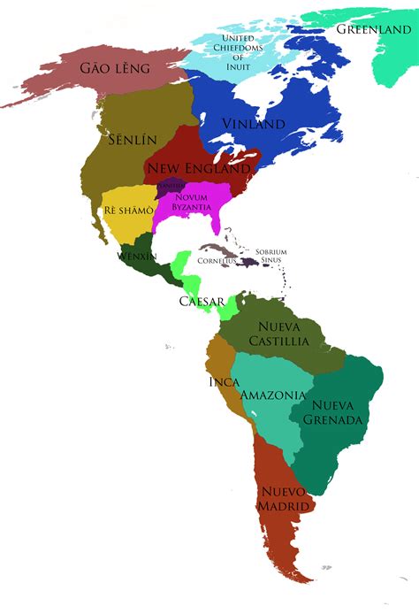 Image Full Map Both Americas Vinw Alternative History Fandom