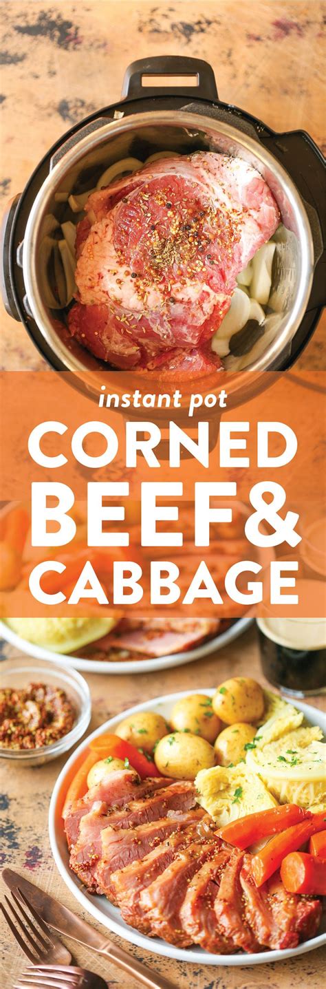 Instant pot corned beef & cabbage. Instant Pot Corned Beef and Cabbage | Recipe in 2020 ...