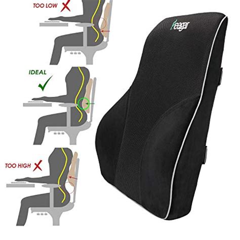 A lumbar support pillow can help keep your spine in proper alignment. Lumbar Pillows Feagar, Memory Foam Pillows Back Cushion ...