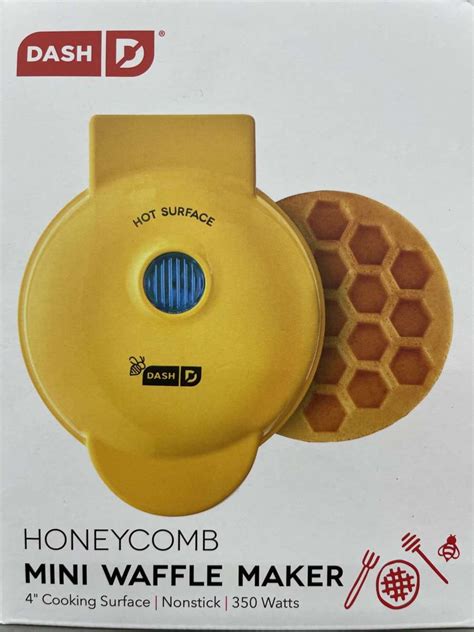 Dash Honeycomb Mini Waffle Maker Buymeh