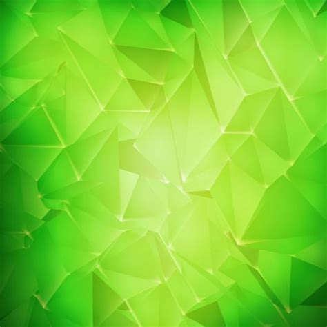 Green Geometrical Polygon Backgrounds Vector Free Download