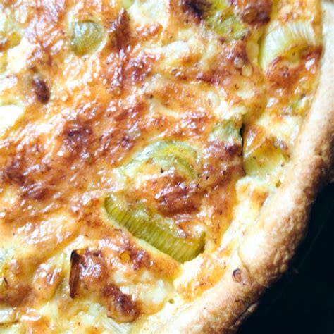 Cranks Recipe Cheese And Leek Quiche Delicious Cooking Recipes