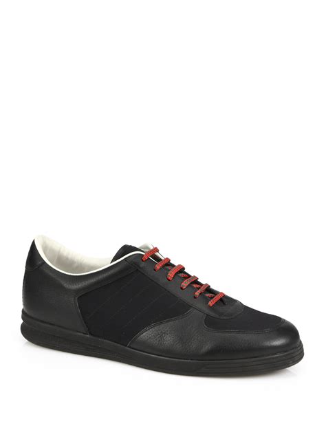 Gucci 1984 Leather Anniversary Sneakers In Black For Men Lyst