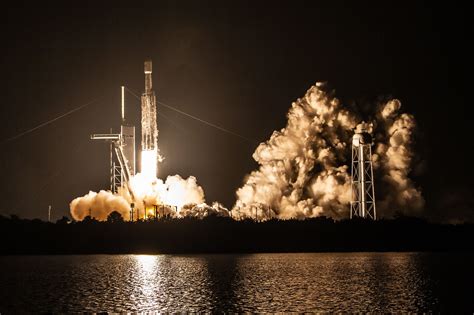 Spacex Mission Launches 24 Satellites Avweb