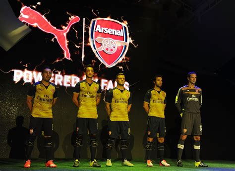 Puma Reveals 201516 Arsenal Away Kit At Fan Event In Singapore Best