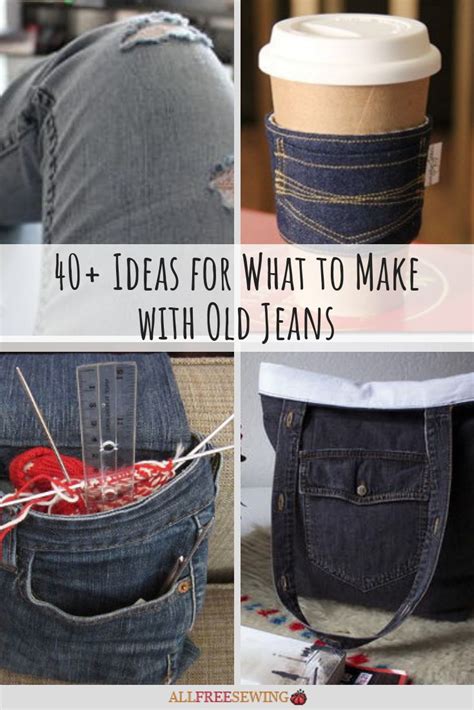 Upcycle Your Old Jeans With These Denim Refashioning Patterns