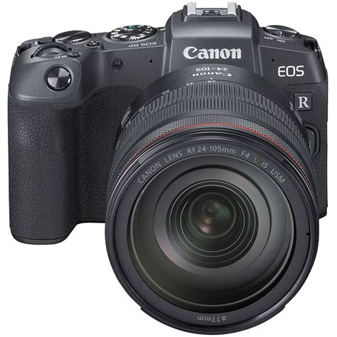 canon eos rp mirrorless camera with rf 24 105mm f 4l is usm 3380c012