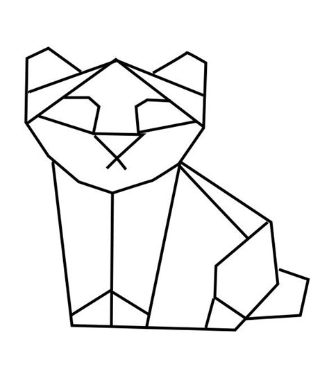 Geometric Geometrique Panda Bear Geometric Animals Geometric Art