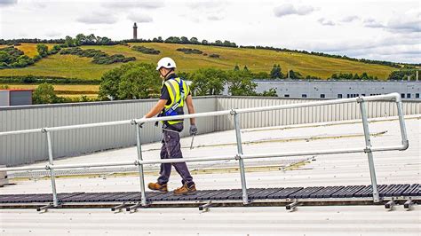 Rooftop Fall Protection Systems Flexible Lifeline Systems
