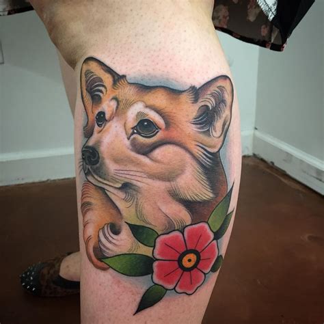 See more ideas about dog tattoos, tattoos, dog tattoo. Red Dog Tattoo | Best Tattoo Ideas Gallery