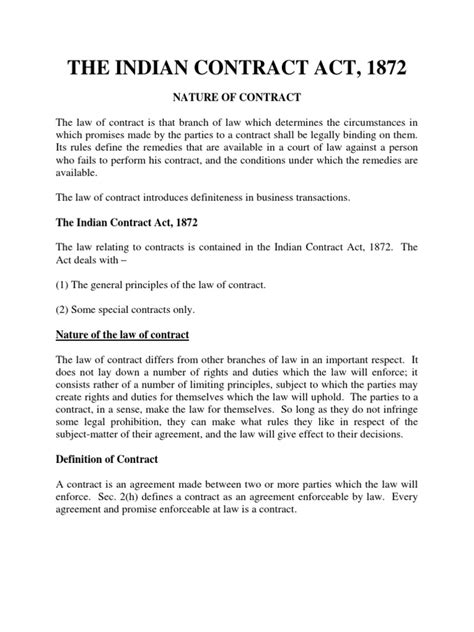 Statement of the rule to create a contract there must be a common intention of the parties to enter into legal obligations, mutually communicated rebutting the presumption the presumption can be easily rebutted for example if parties who are in a familial relationship are contracting in a business. The Indian Contract Act | Misrepresentation | Offer And ...