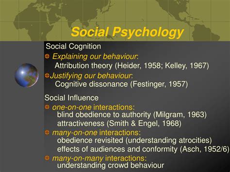 Ppt Social Psychology Powerpoint Presentation Free Download Id614383