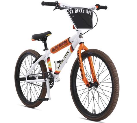 2019 Se Racing Socal Flyer Bike White Orange Planet Bmx