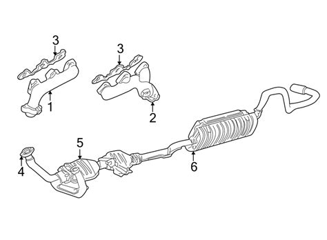 2000 Ford Ranger Catalytic Converter 6 Cylinder 30 Liter 1998 2006