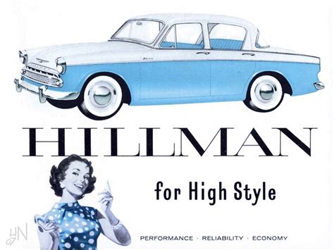 1958 Hillman Minx Brochure