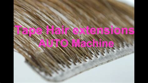 Auto Injection Tape Hair Extensions Machine Tape Hair Injection Machine DIY Tape Hair