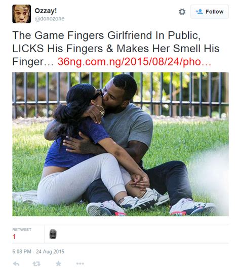Big Bammys Blog Bbb News Oh Oh Rapper The Game Caught Getting Freaky In A Public Park With