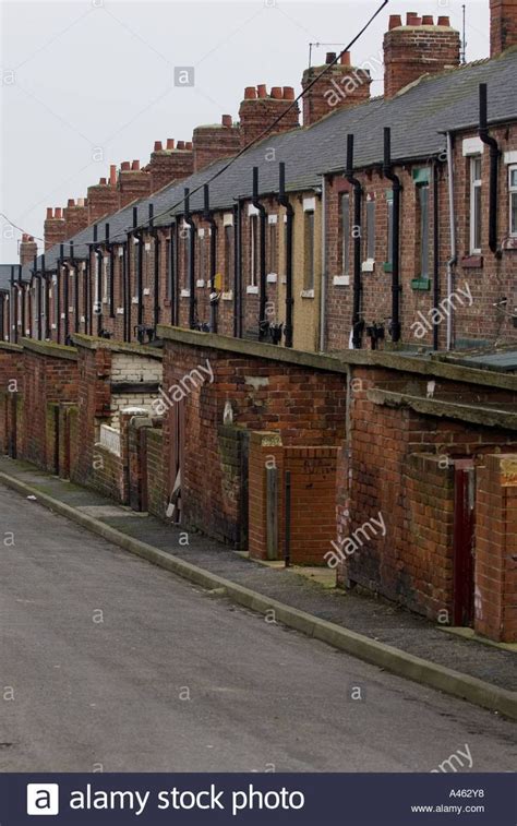 Download This Stock Image Old Miners Houses In Easington Colliery