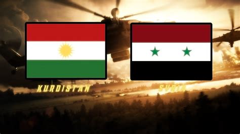 Kurdistan Vs Syria Military Power Comparison 2018 YouTube