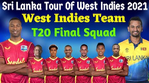 Rahul dravid will be coach on tour, confirms bcci president sourav ganguly. West Indies T20 Final Squad vs Sri Lanka 2021 I Sri Lanka ...