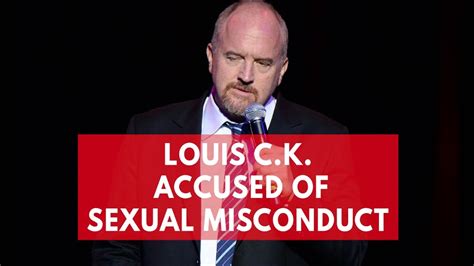 Us Comedian Louis Ck Accused Of Sexual Misconduct By 5 Qomen Youtube