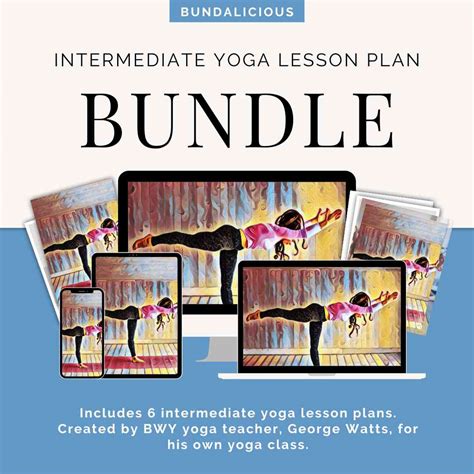 Intermediate Yoga Lesson Plan Bundle