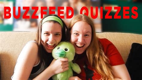 taking buzzfeed quizzes megan and bre youtube
