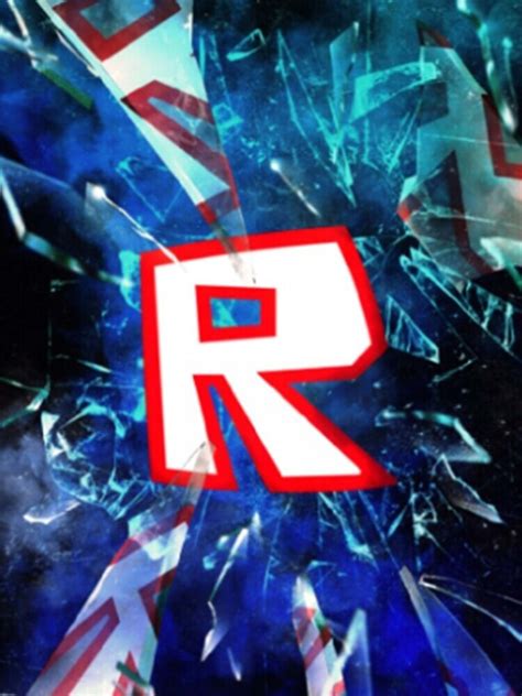 Roblox Logo Blu Photographic Print By Roderihowell Redbubble