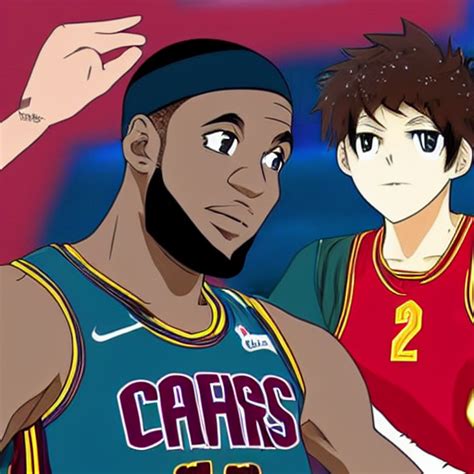 Prompthunt Lebron James As An Anime Character