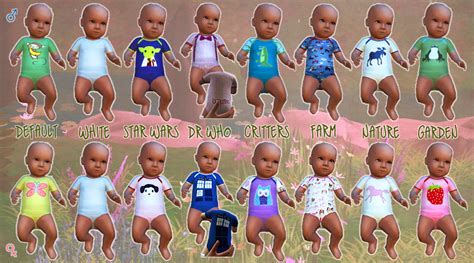 My Sims 4 Blog 7 New Outfits For Infants By Lavieensims