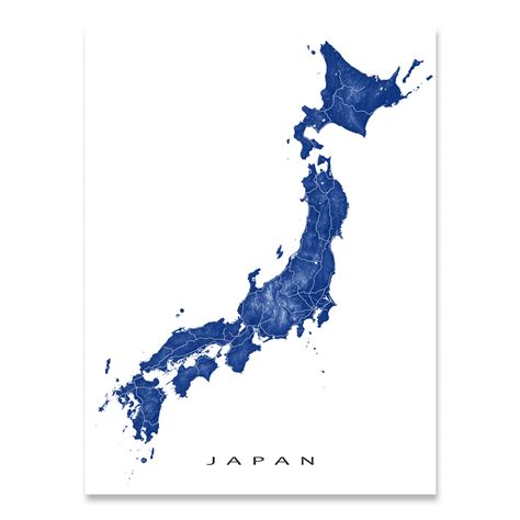 Look here right now for assorted maps, facts, and images of japan, along with related links to other free printable maps. Japan Map Print, Colors - Maps As Art
