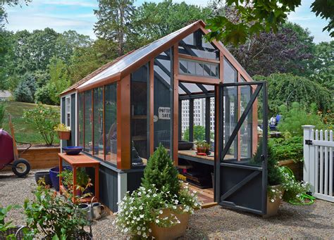 Custom 8x14 Shed Greenhouse Combo In Wrentham Ma Baystate Outdoor