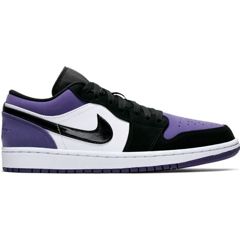 Air Jordan 1 Low Court Purple 553558 125 Shoes Casual Shoes
