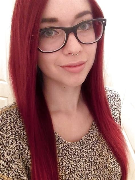 Nerdy Girl With Glasses Shows Off Photo X Vid Com