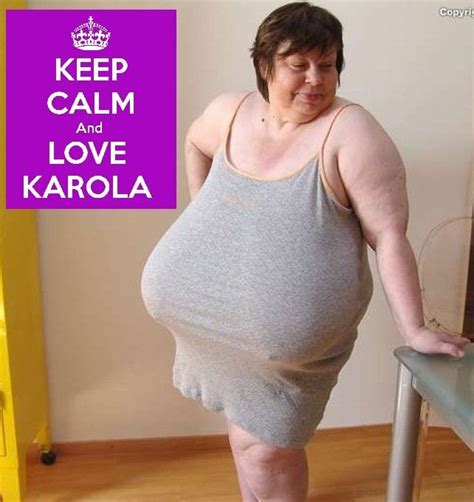 KAROLA Chelsea Charms Freedom Party Keep Calm And Love Large Women