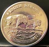 Images of One Ounce Proof Silver Bullion Coin 1987