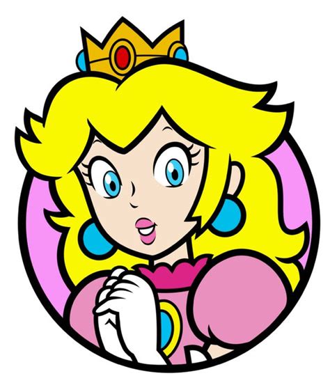 Super Mario Princess Peach Icon D By Joshuat On Deviantart Peach Mario Bros Super Mario
