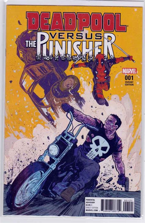 Deadpool Vs Punisher 2017 Marvel Comics