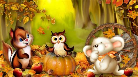 Pin By Suz Phillips On Owl Art Seasonal Fall Wallpaper Desktop
