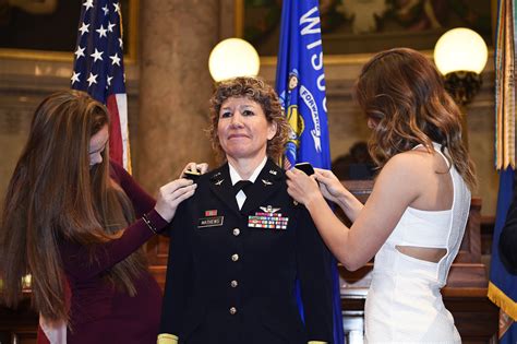 National Guard First Female Native American Promotion Article The